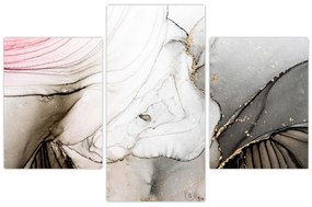 Obraz - Mramorový atrament (90x60 cm)