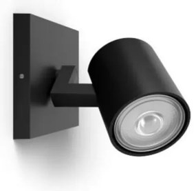 Philips - Bodové svietidlo RUNNER 1xGU10/20W/230V čierna