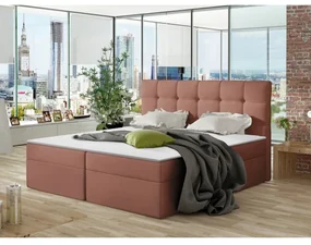 Manželská posteľ Boxspring Kennedy (180x200) (Kronos 29). Vlastná spoľahlivá doprava až k Vám domov. 1060798