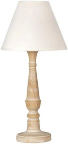 Candellux FOLCLORE 1 Stolná lampa H-42 1X40W E14 White 41-80724