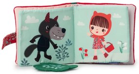 Lilliputiens - Červená Čiapočka - textilná knižka s hryzadielkom