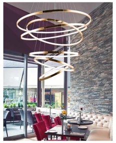 Azzardo AZ2921 - LED Stmievateľný luster na lanku WHEEL 6xLED/140W/230V