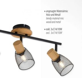 JUST LIGHT. 15193-79 - Bodové svietidlo TAMIS 3xE14/10W/230V