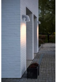 Nordlux - Vonkajšie nástenné svietidlo FRONT 1xGU10/28W/230V IP44 biela