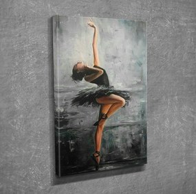 Obraz MAGDALEN 30x40 cm čierny