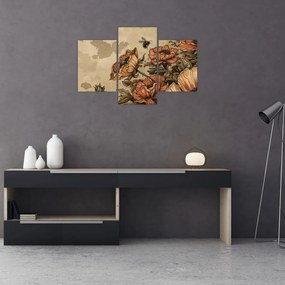 Obraz - Včelia lúka II. (90x60 cm)