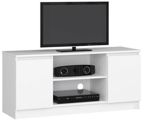 TV stolík Darian (biela). Akcia -17%. Vlastná spoľahlivá doprava až k Vám domov. 1068645