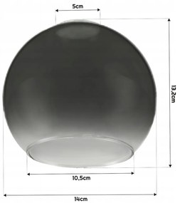 BERGE LED závesné stropné svietidlo, drevený trám, 3xE27, loft, dymovo šedá
