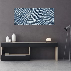 Obraz - 3D línia (120x50 cm)