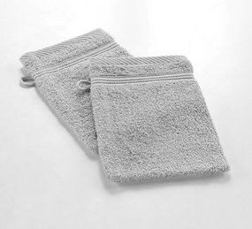Svetlosivá bavlnená žinka 15x21 cm Tendresse – douceur d'intérieur