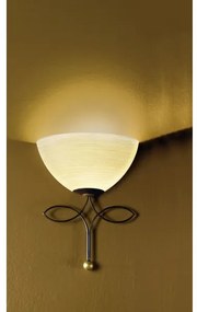 EGLO 89135 - nástenné svietidlo BELUGA 1xE27/60W antická hnedá