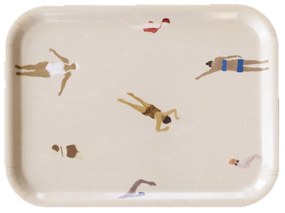 Fine Little Day Servírovací podnos Swimmers Sand 27 x 20 cm