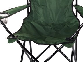 Verk 01235 Kempingové skladacie kreslo zelené