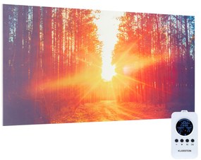 Klarstein Wonderwall Air Art Infinite, infračervený ohrievač, 120 x 60 cm, 720 W, na stenu, obraz, diaľkový ovládač
