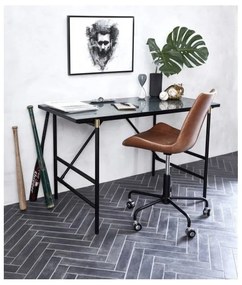 Svetlohnedá kancelárska stolička DAN-FORM Denmark Hype