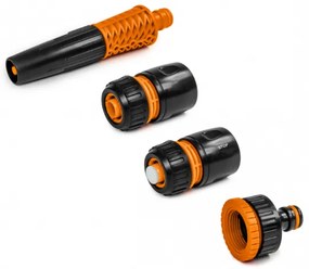 4-dielná súprava zavlažovacích zariadení pre hadicu 3/4"