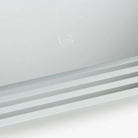Brilagi - kúpeľňové LED zrkadlo MELZO LED/30W/230V 60x90 cm IP44 CRI 90 stmievateľné + CCT