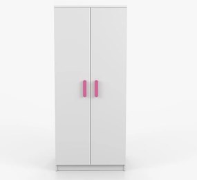 Šatníková skriňa SCOUT - biela (viac variant)