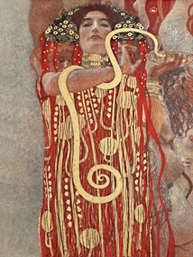 Umelecká tlač Hygieia (Vintage Portrait) - Gustav Klimt, (30 x 40 cm)