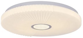Biele LED stropné svietidlo 38x38 cm Sunny – Candellux Lighting