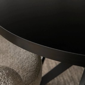 PROXIMA.store - Okrúhly stôl LUKAS FARBA: čierna
