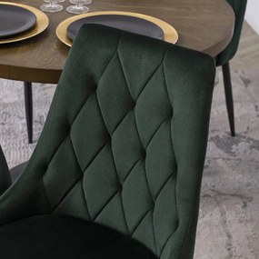 PROXIMA.store - Čalúnená jedálenská stolička CORK FARBA: sivá