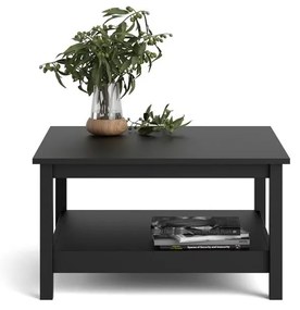 Čierny konferenčný stolík 81x81 cm Madrid - Tvilum