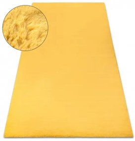 Detský kusový koberec BUNNY žltý