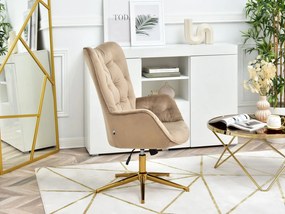 Kreslo Meryl (béžová + zlato). Vlastná spoľahlivá doprava až k Vám domov. 1110287