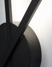 LED nástenné svietidlo Reslin 24.5 čierne