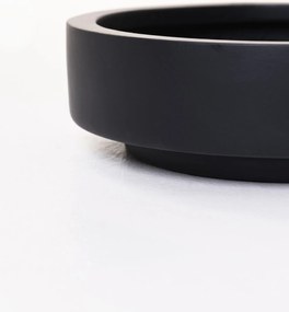 Misa na kvety ESCADA LOW, sklolaminát, priemer 30 cm, antracit