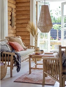 Bambusové záhradné kreslo v prírodnej farbe Sole – Bloomingville