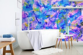 Samolepiaca tapeta pastelové abstraktné umenie