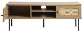 TV stolík v dekore duba v prírodnej farbe 120x43 cm Pensacola – Unique Furniture