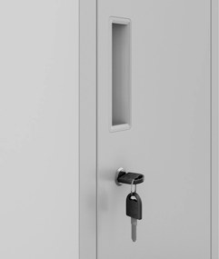 Pracovná šatníková skriňa BARTEK 1 Plus 292 x 1720 x 450 mm