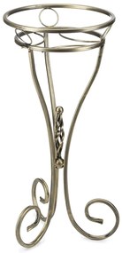 STOJAN NA KVETINÁČ SHANE 60X28 CM ZLATÁ