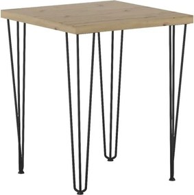 Vintino Jedálenský stôl RAVEN 67 × 67 cm – dub artisan / čierny