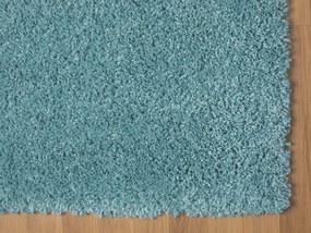 My Flair, Behúň My Shaggy hellblau, 80x300, modrá, chodba / predsieň