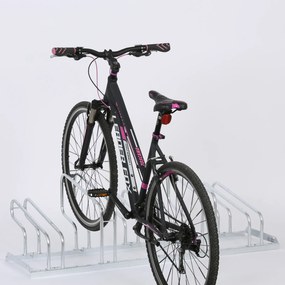 Stojan na bicykle, 5 státí, obojstranne nastaviteľný, na kotvenie