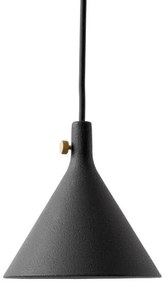 Audo (Menu) Závesná lampa Cast Pendant Shape 1, black 1211539