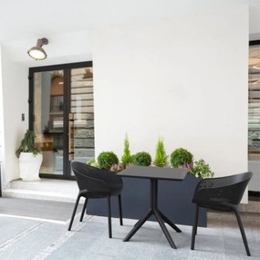 SKY PRO záhradná stolička black