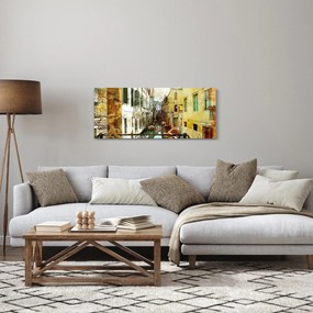 Obraz - Ulička v Benátkach (120x50 cm)