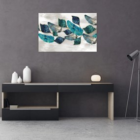 Obraz - Ilustrácie peria (90x60 cm)