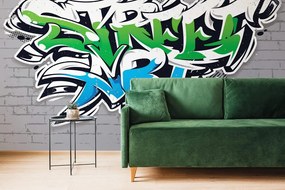 Samolepiaca tapeta moderné graffiti