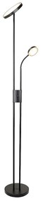 Rabalux 3240-LED Stmievateľná stojacia lampa OPHUS LED/18,5W/230V + LED/4,5W čierna