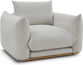 Svetlosivé kreslo Ernest – Bobochic Paris