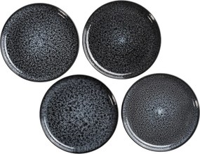 Mäser Jedálenská súprava riadu 16 ks FILIPPA – čierna