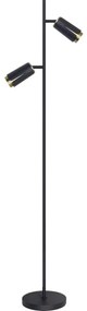 Stojacia lampa FLOWER 2xGU10/8W/230V čierna