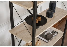 Regál Elysian Travertine and Black