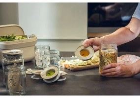 Plastia Fermentačná sada - slonová kosť s kávovou usadeninou + červená